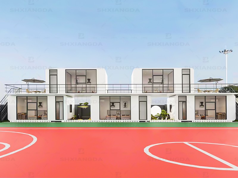 五個(gè)蘋果艙二層搭建01